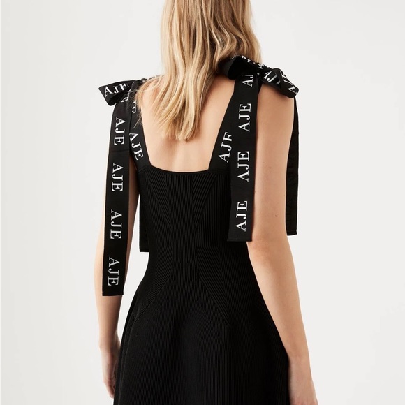 Aje Amber Black dress. - Picture 4 of 5